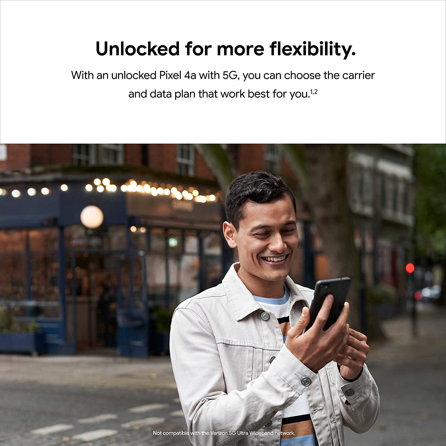 Google Pixel 4a with 5G - Android Phone - New Unlocked Smartphone with Night Sight and Ultrawide Lens - Just Black - Image 7